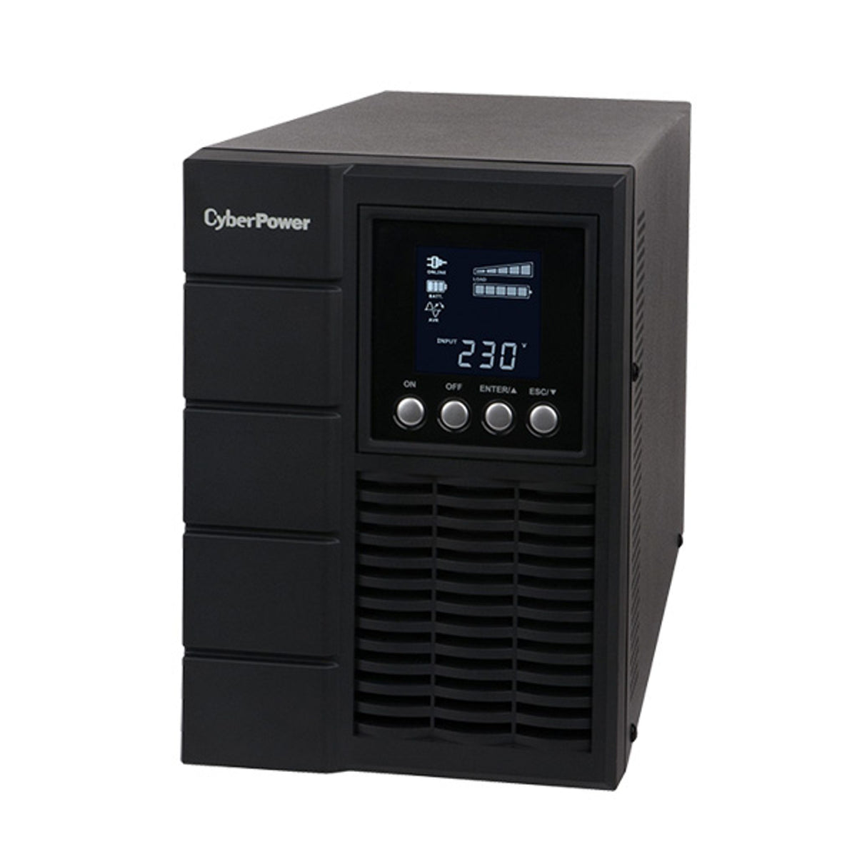 CyberPower ONLINE S 1500VA/1350W Tower UPS 3x 12V/8.5AH 4x IEC C13 USB SERIAL