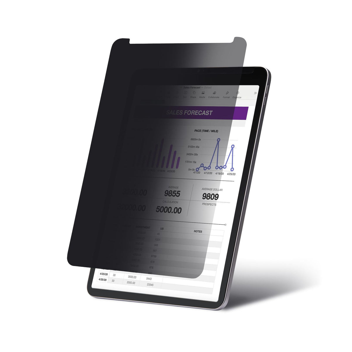 StarTech.com Anti-Glare Privacy Screen Filter 32.8cm 12.9" iPad Pro 3rd Gen