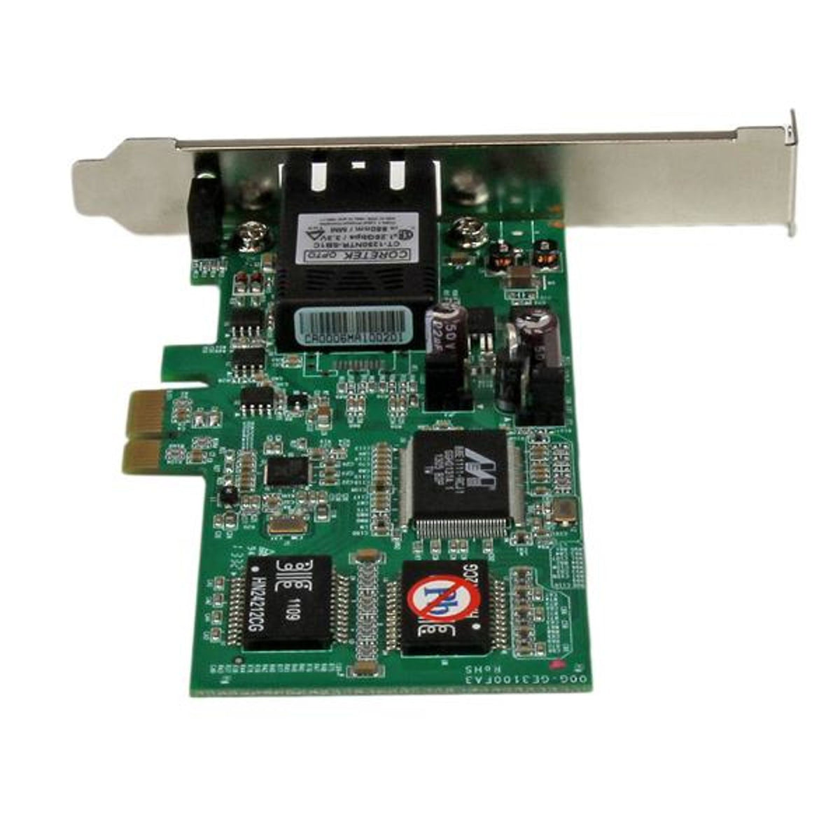 StarTech.com Gigabit Ethernet Card PCI Express x1 1Port 2Gbit/s Optical Fiber