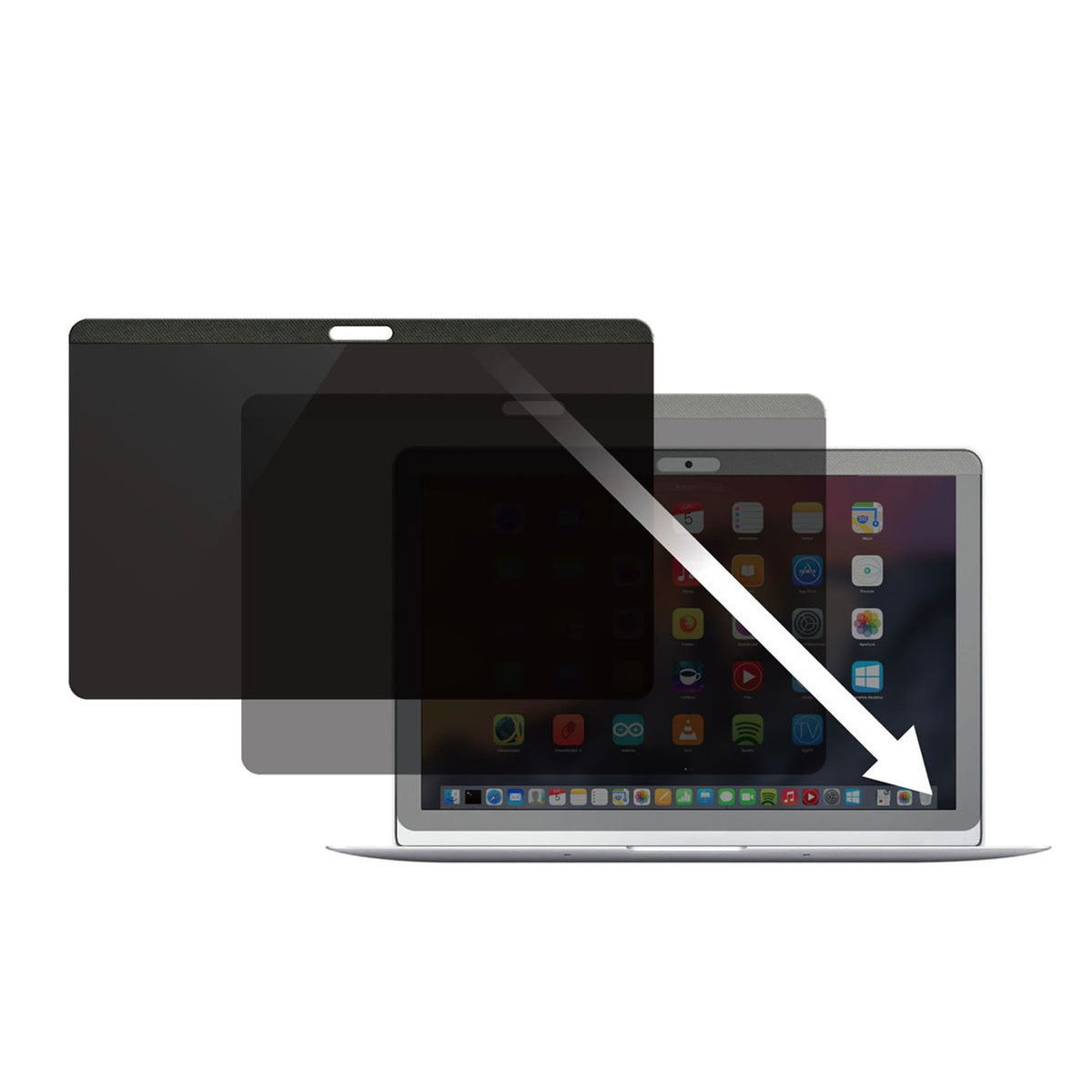 StarTech.com Laptop Privacy Screen for 13" MacBook Pro Air Blue Light Filter