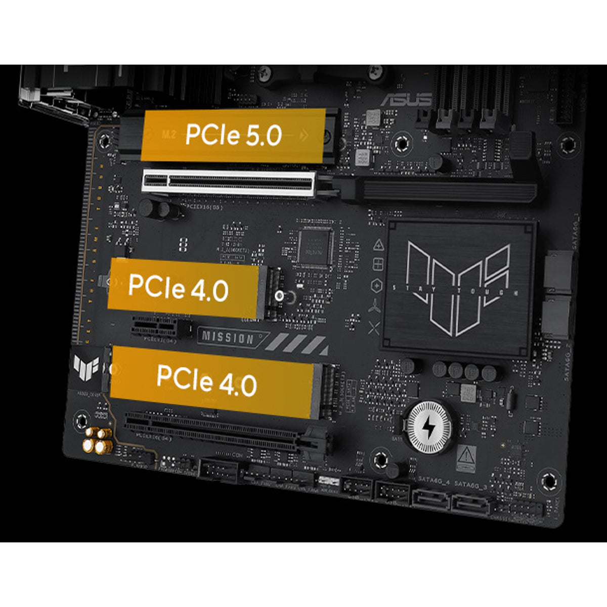 ASUS TUF B650E-E WIFI AM5 DDR5 ATX Motherboard PCIe 5.0 3x M.2 USB-C WiFi 6E tl:655bb576