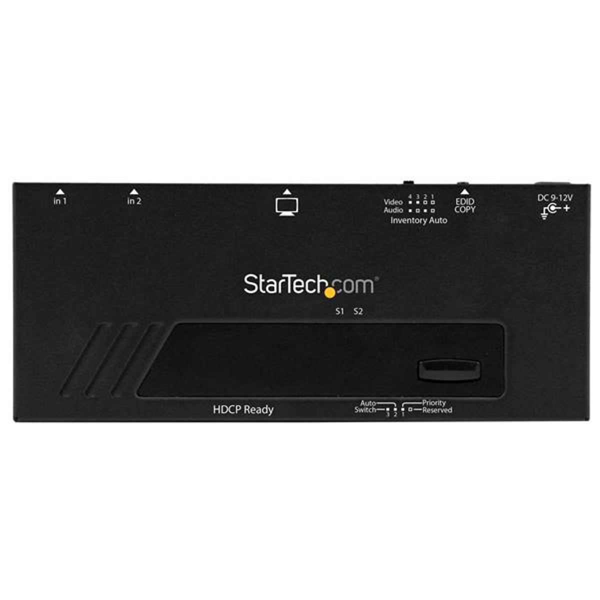 StarTech.com Audio Video Switchbox 2 HDMI In 1 HDMI Out Full HD Cable