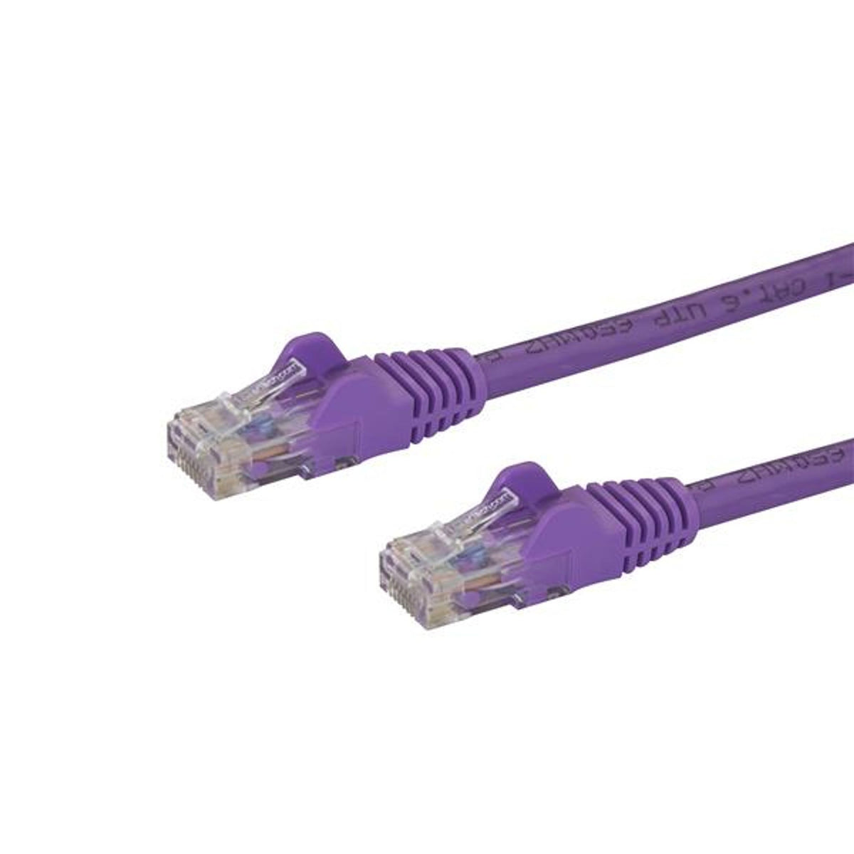 StarTech CAT6 5m Purple Snagless PoE Ethernet Cable 250MHz 24AWG