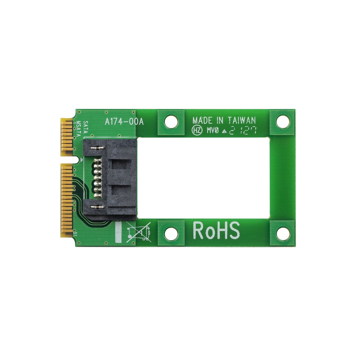 StarTech.com mSATA to SATA Adapter TAA Compliant