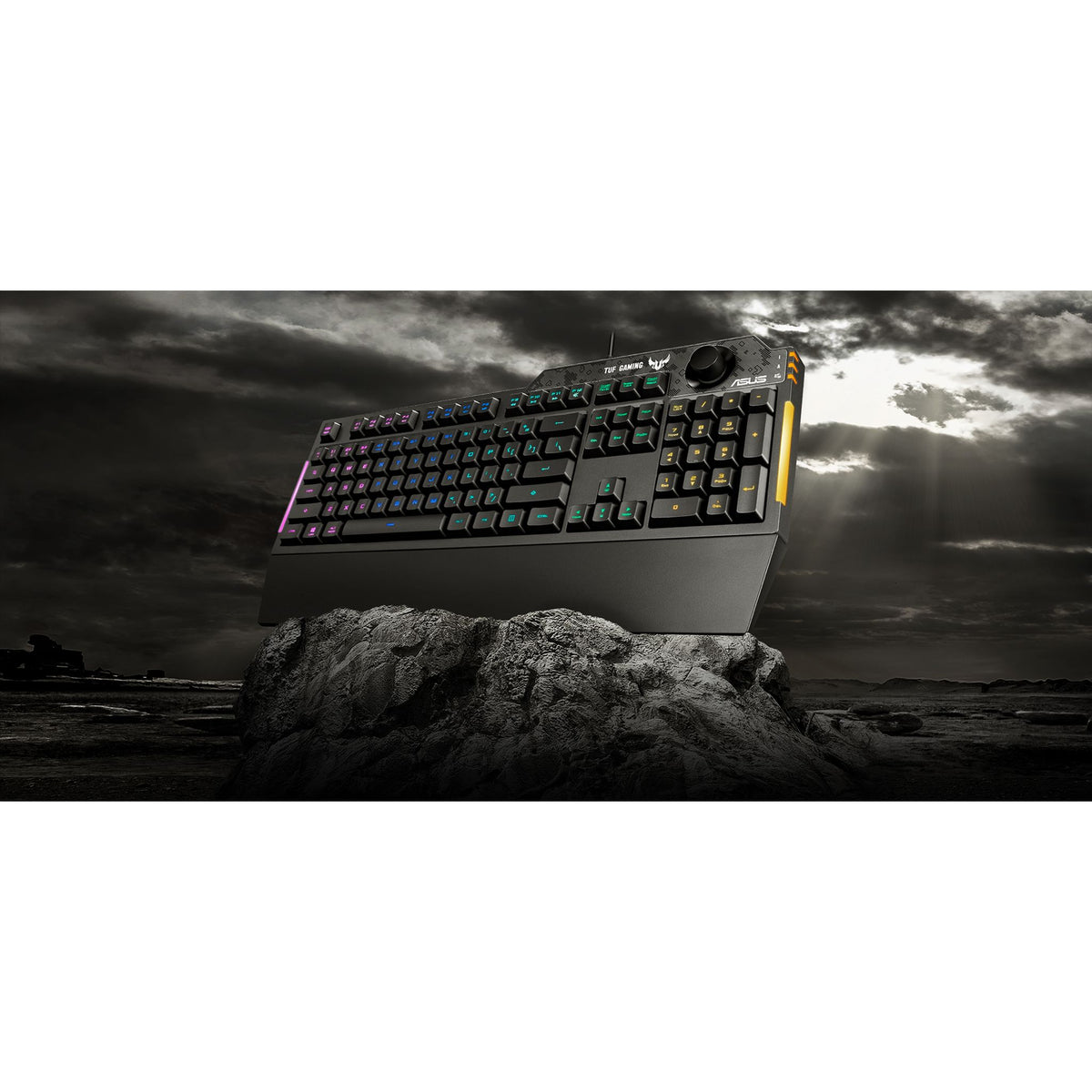 ASUS RA04 TUF GAMING K1 RGB Keyboard Volume Knob 19 Key Rollover Spill Resist... tl:f7b5fc0f