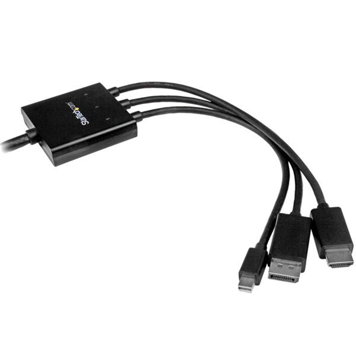 StarTech.com 2m HDMI DP Mini DP to HDMI Adapter Black