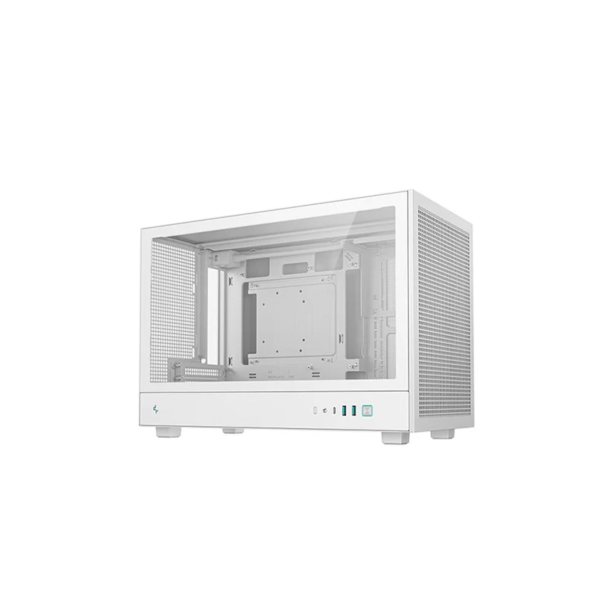 DEEPCOOL CH260 WH M-ATX Case Mesh and Glass Panels USB3.0 tl:cef8f0bc