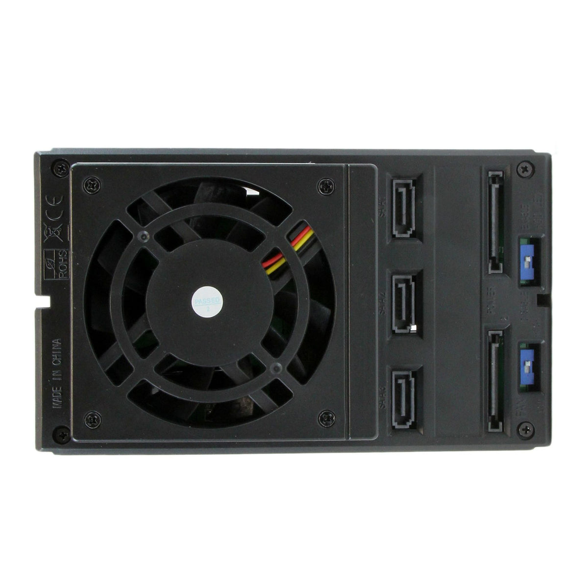 StarTech.com 5.25" SAS/SATA/600 Internal Drive Enclosure Black