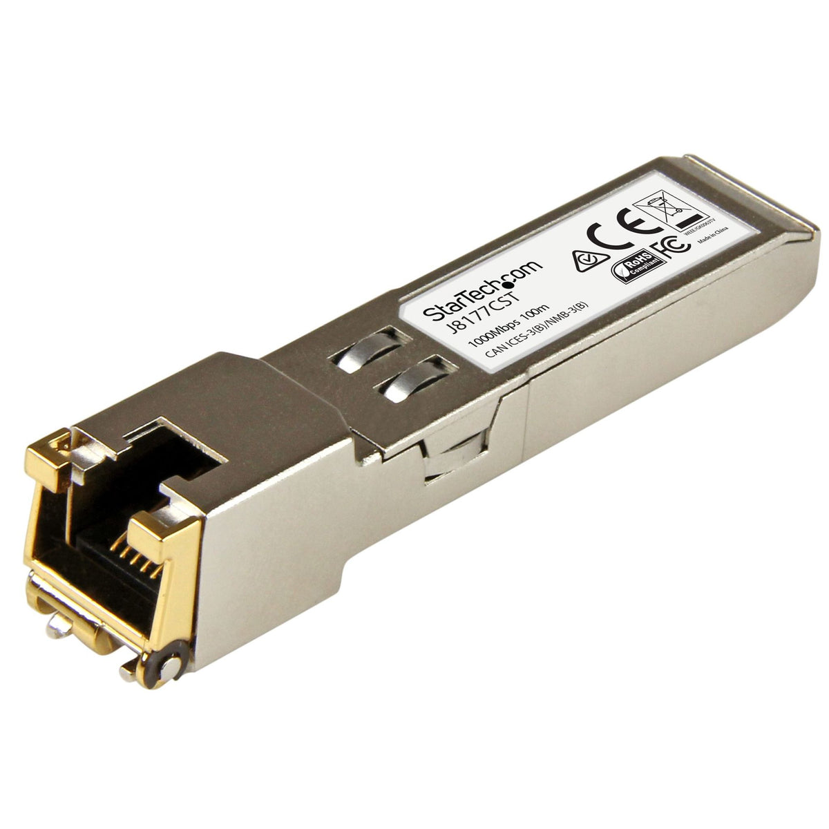 StarTech SFP Mini-GBIC RJ-45 1000Base-T 1.25G Ethernet Module