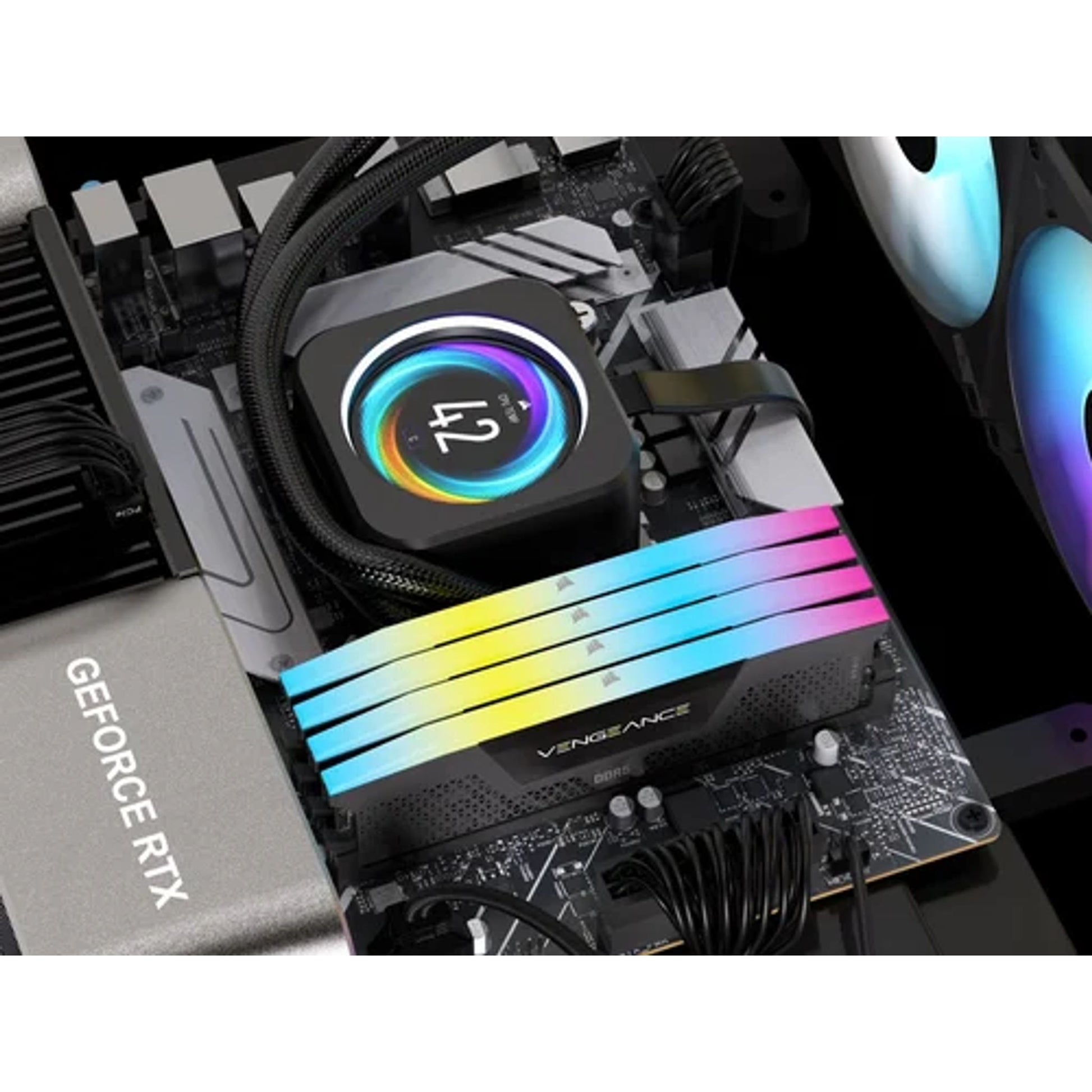 Corsair Vengeance 32GB (2x16GB) DDR5 6400MHz C36 Desktop Gaming Memory Black tl:757c23df