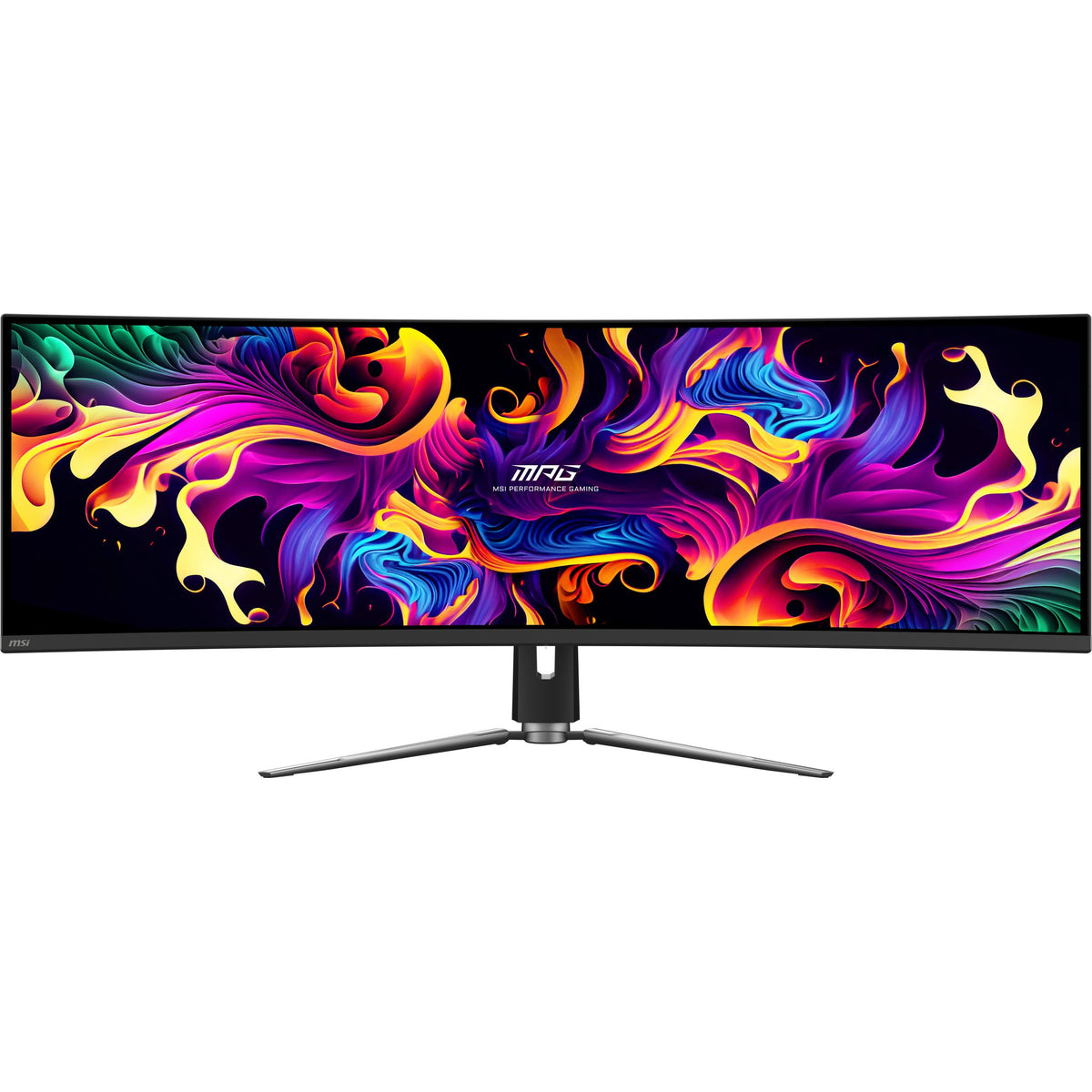 MSI MPG 491CQP 49" Curved QD-OLED Monitor 5120x1440 144Hz DP HDMI USB-C VESA KVM