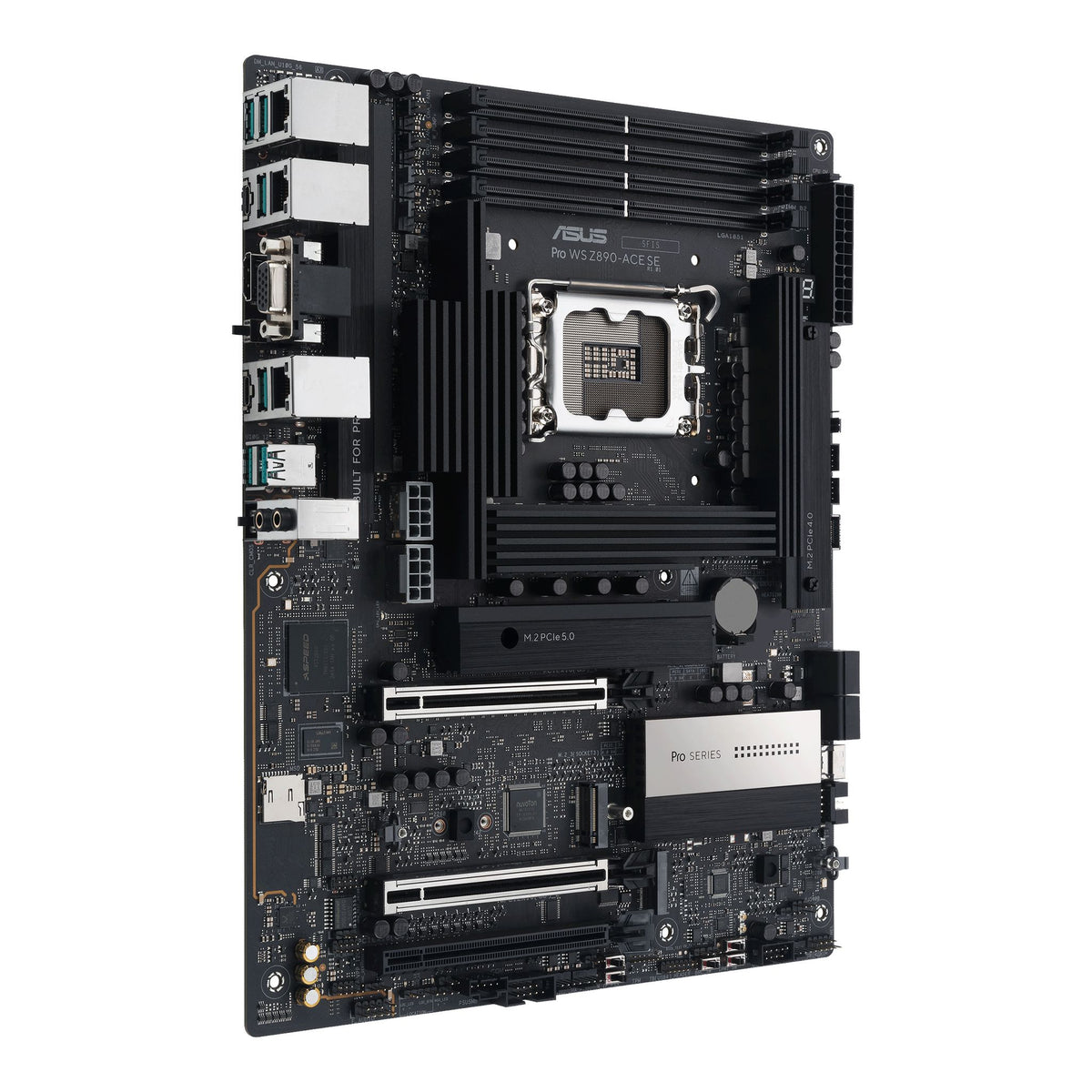 ASUS Z890 WS LGA1851 ATX DDR5 PCIe 5.0 Motherboard 4x M.2 10Gb Ethernet
