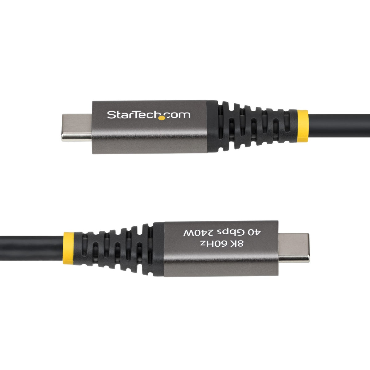 StarTech.com 2m Active USB4 Cable 40Gbps 240W DP 2.1 8K 60Hz USB-C