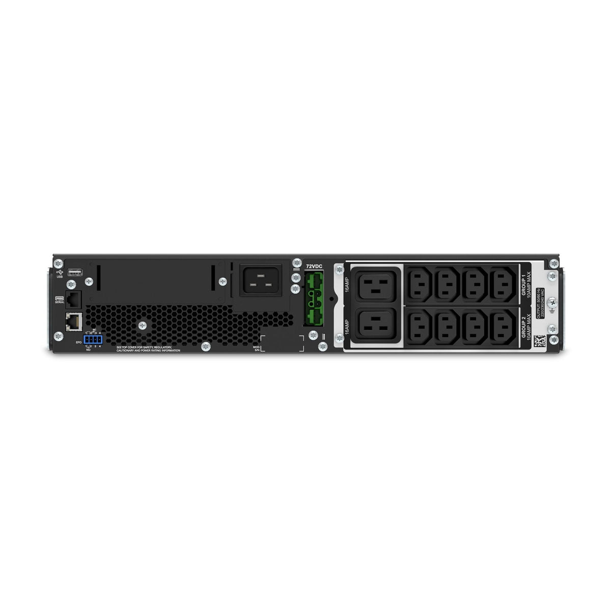 APC Smart-UPS On-Line 2200VA Rackmount 2U 10x IEC Outlets SmartSlot Extended