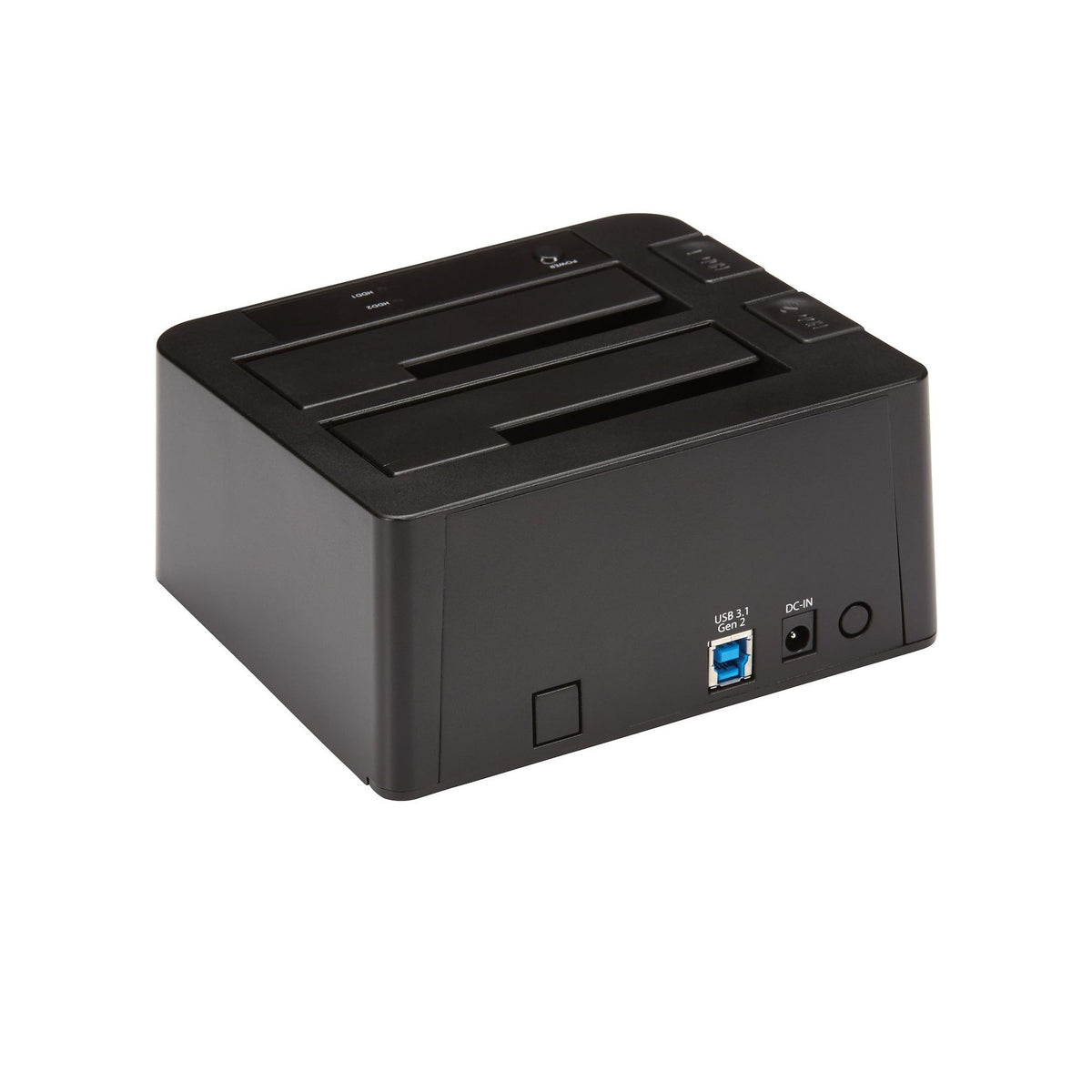 StarTech.com Dual-Bay USB 10Gbps SATA Hard Drive Dock 2.5/3.5" SSD/HDD