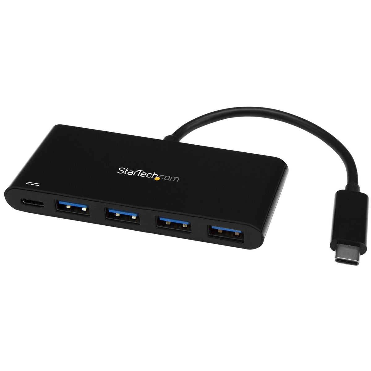 StarTech.com USB-C Hub 4 USB 3.0 Ports External Black