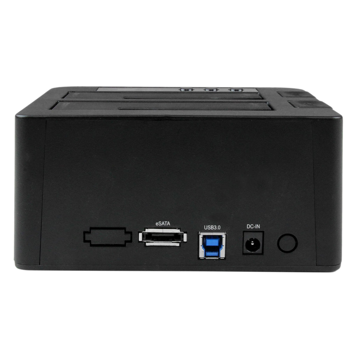 StarTech.com Dual Bay Hard Drive Duplicator Dock USB 3.0/eSATA 22GB/min Cloning