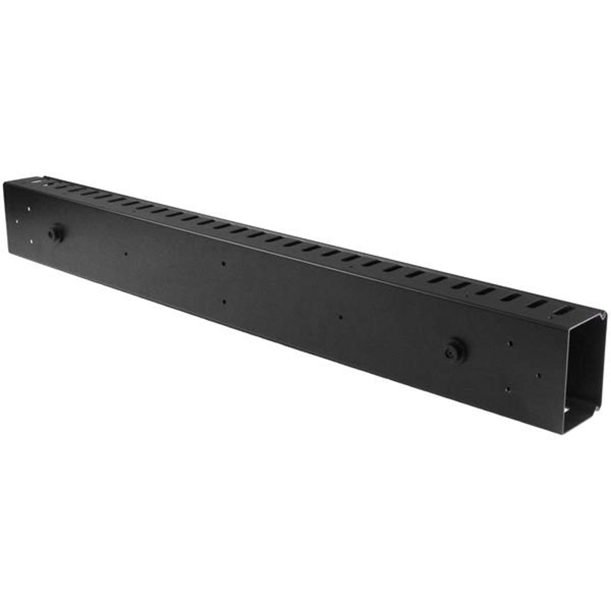 3ft (1m) Vertical Cable Management Duct with Cover - 0U Open Slot Finger Duct