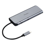 Targus USB-C Docking Station 140W PD 2xHDMI 4K 2Displays Silver