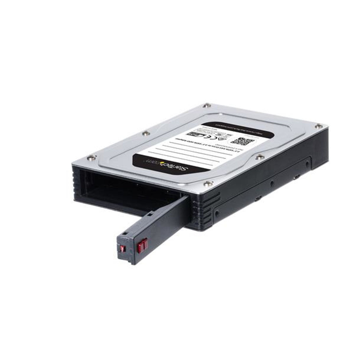 StarTech.com 3.5" SATA/600 SAS Drive Bay Adapter Silver/Black