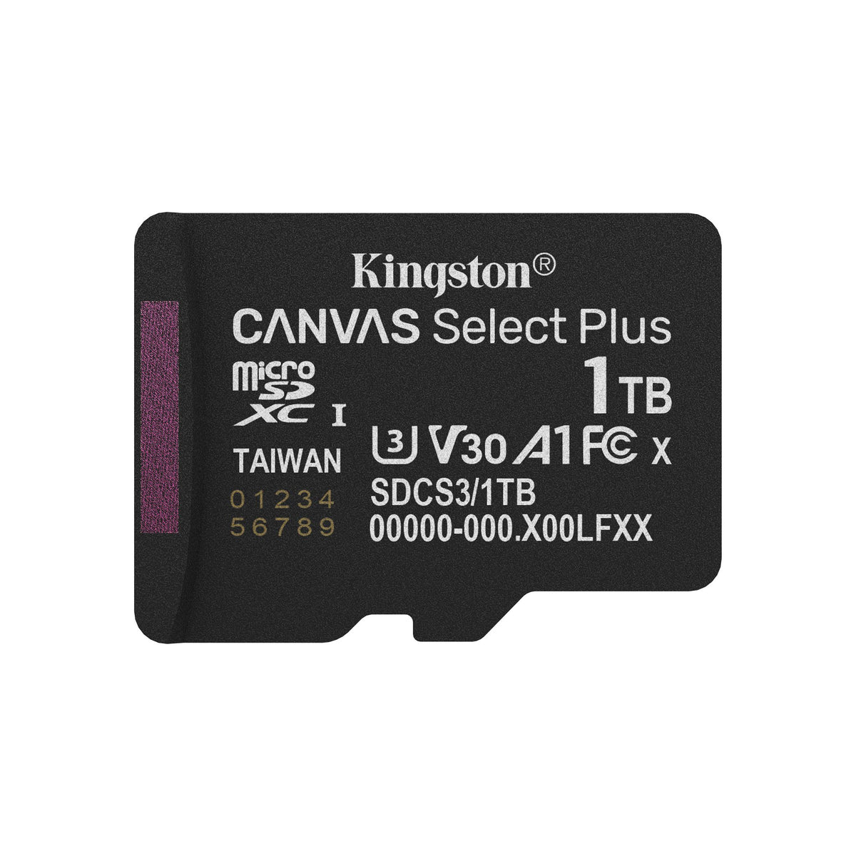 Kingston Canvas Select Plus 1TB UHS-I 150MB/s Class 10 microSDXC