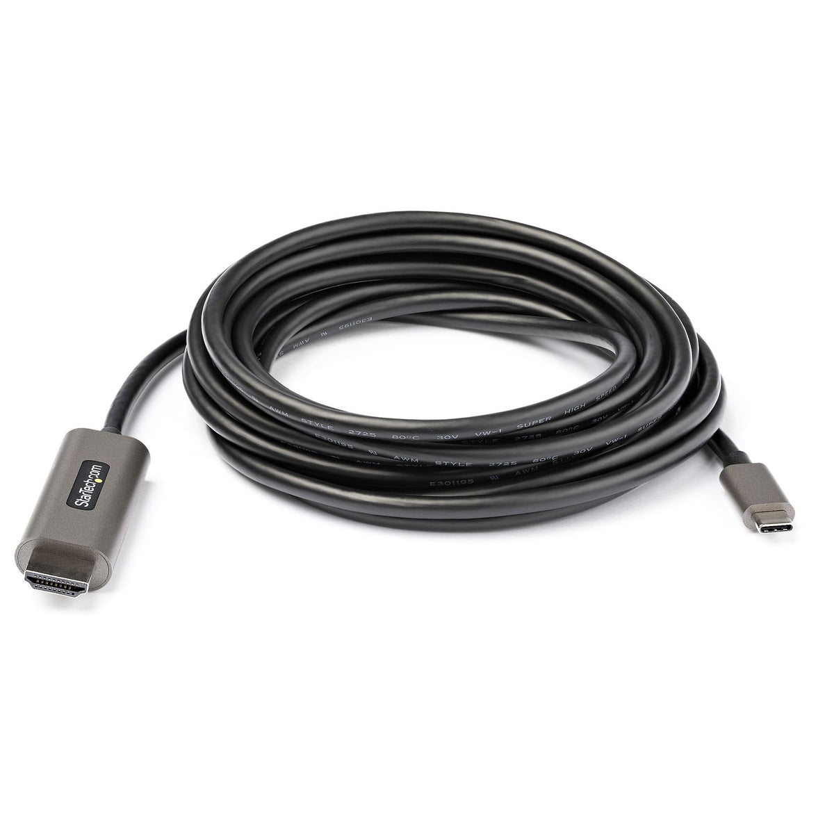 StarTech USB C to HDMI Cable 4m 4K 60Hz HDR Black