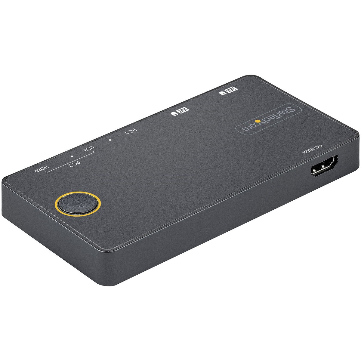 StarTech.com SV221HUC4K KVM Switchbox - 2 Computer(s) - 1 Local User(s) - 3840