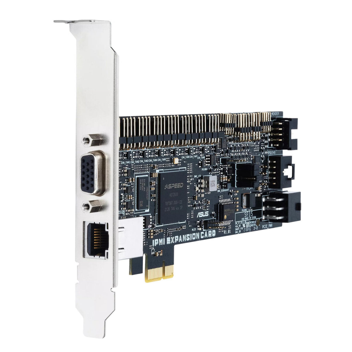 ASUS IPMI Expansion Card PCIe Ethernet Controller VGA Port
