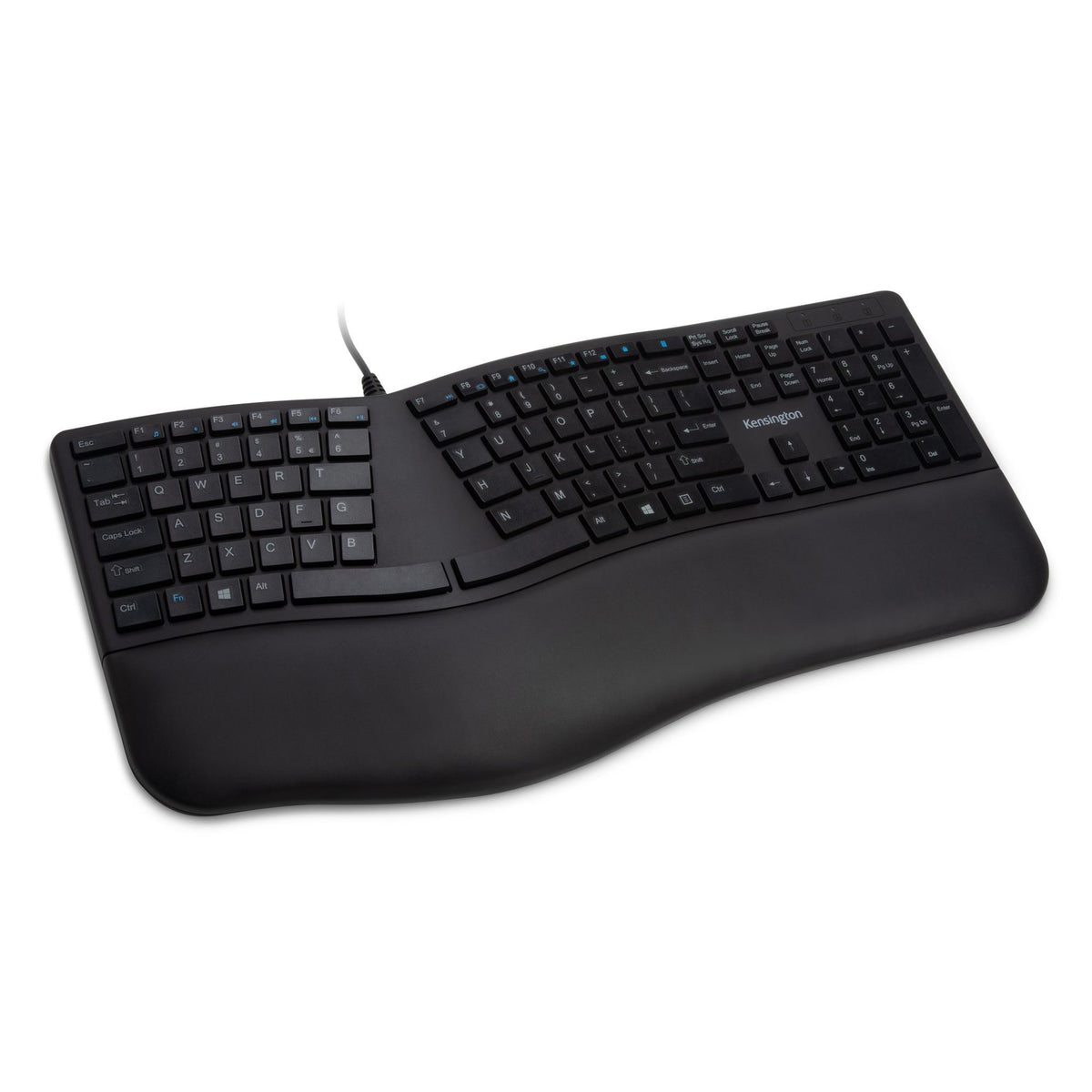 Kensington Pro Fit Ergonomic Wired Keyboard Black