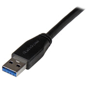 StarTech 10m Active USB 3.0 A to B Cable M/M Black