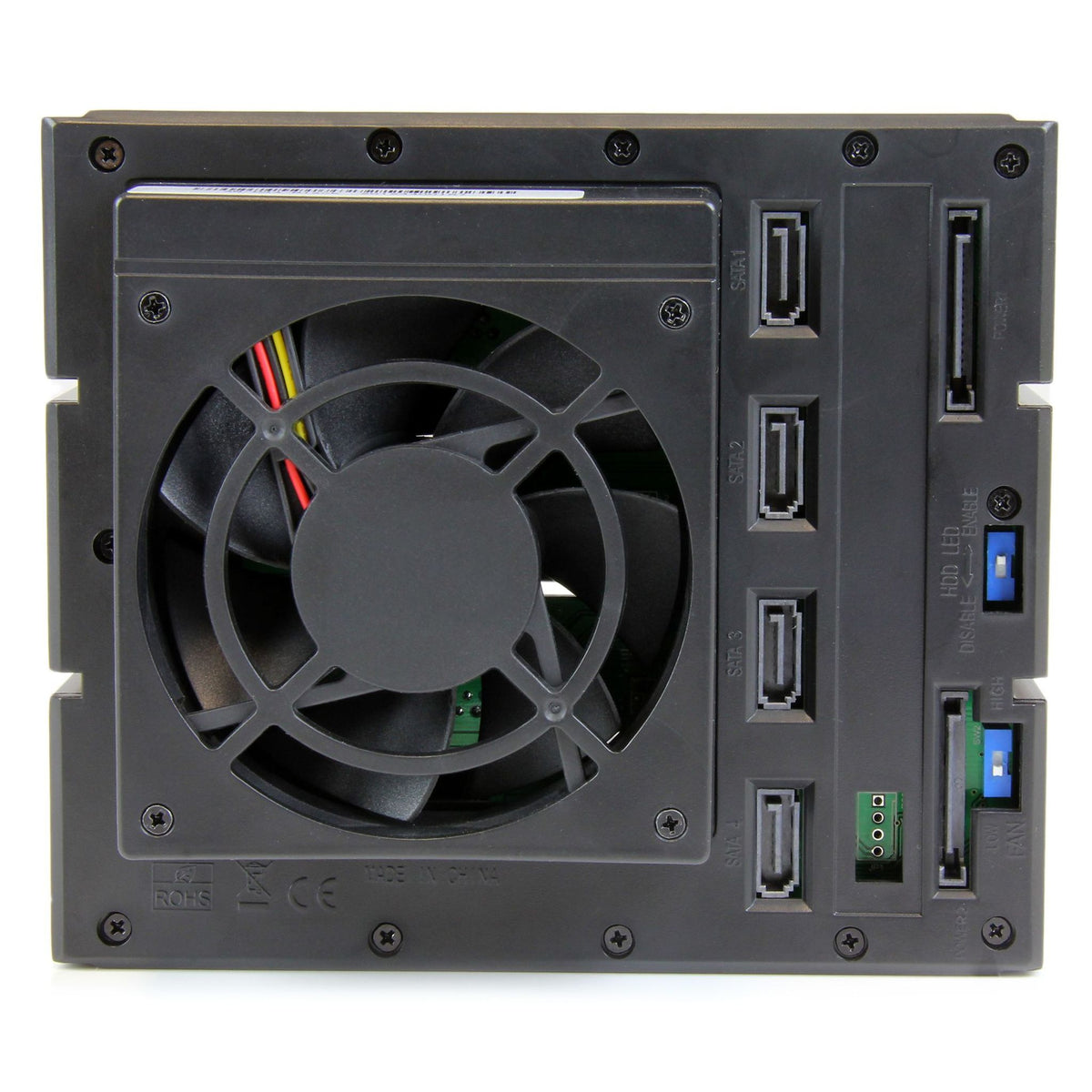 StarTech.com 5.25" SAS/SATA/600 Internal Drive Enclosure Black