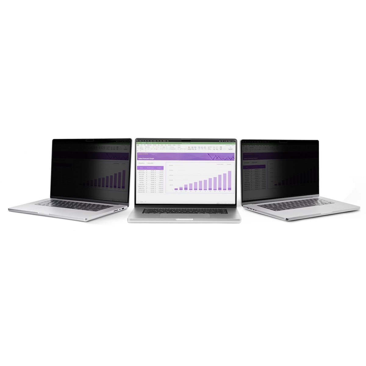 StarTech.com 13-inch MacBook Air M2/M3 Privacy Screen Removable Anti-Glare Blue