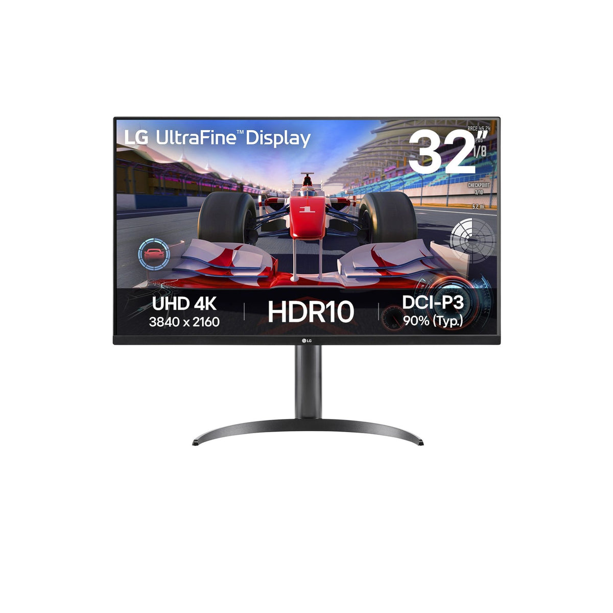 LG UltraFine 32UR550K-B 32" 4K VA LCD Monitor 3840x2160 HDMI DP