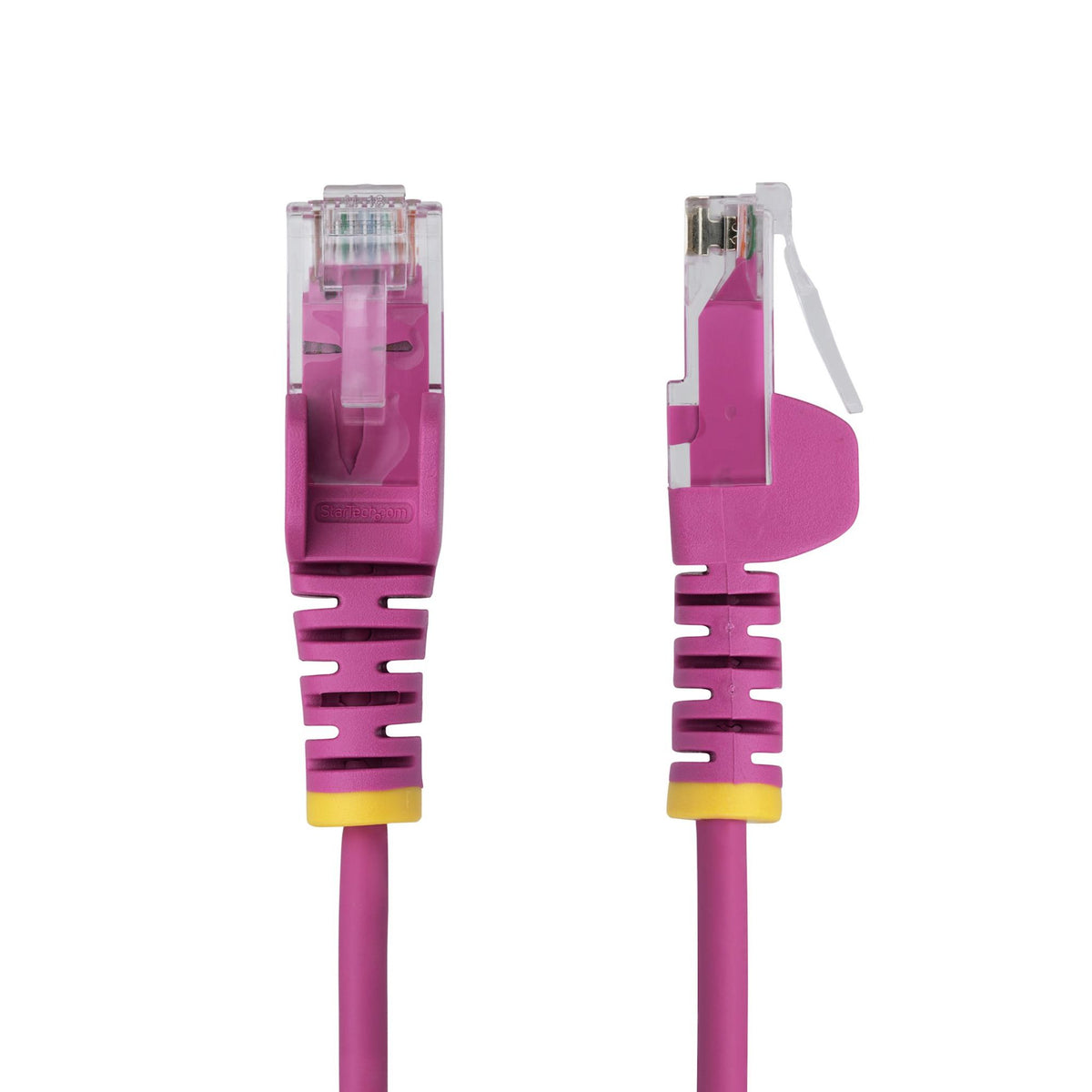StarTech Pink Slim CAT6 Ethernet Cable 1.5m Snagless RJ45 UTP LSZH 28AWG Pure