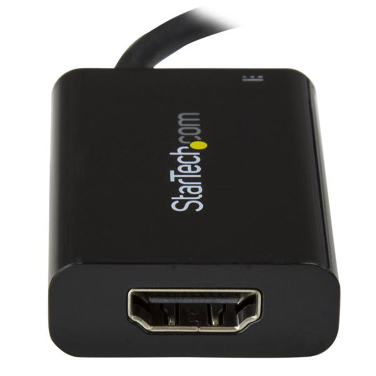 StarTech.com USB-C to HDMI Adapter 4K 60Hz with PD Black