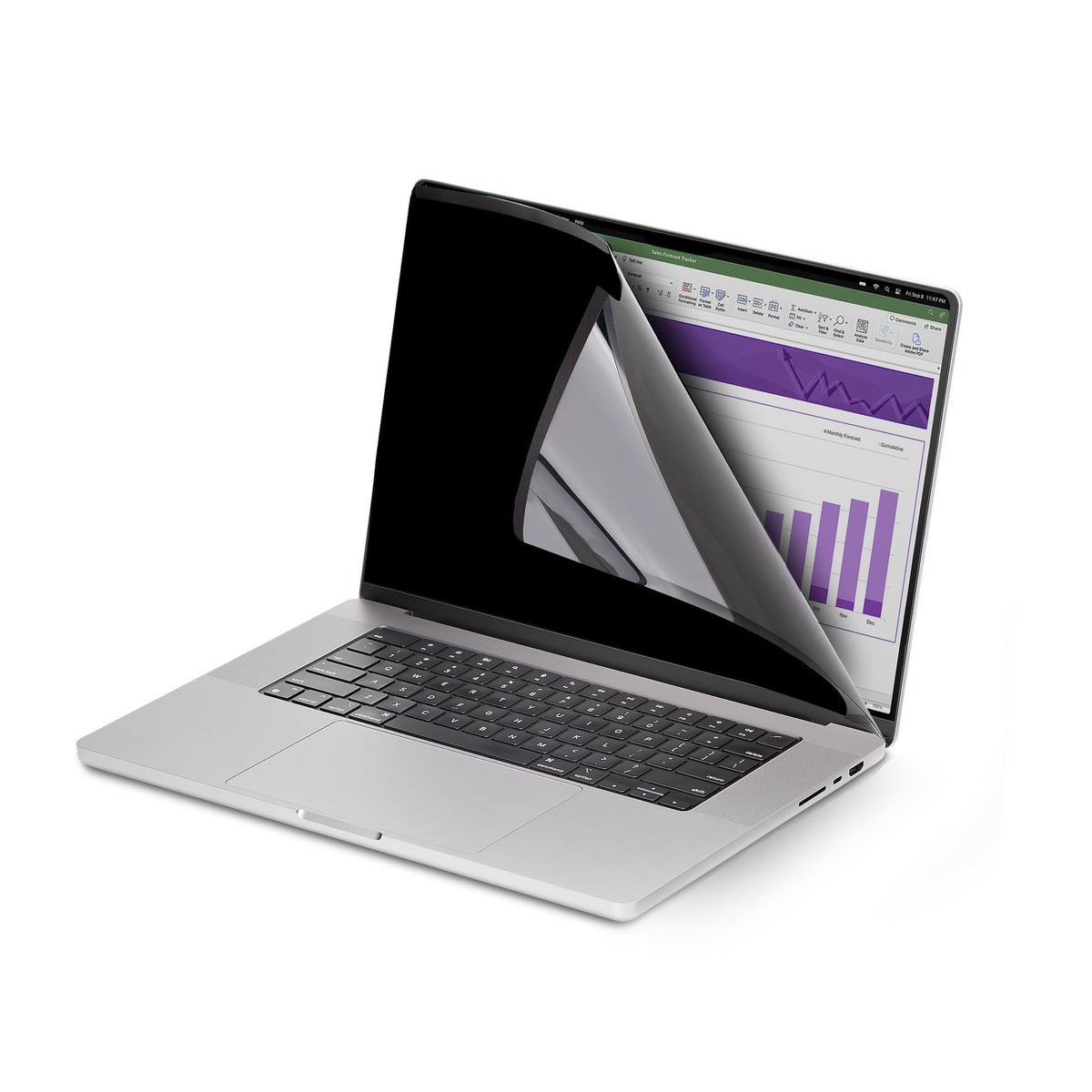 StarTech.com Anti-Glare Privacy Screen Filter 14" MacBook Pro Blue Light Filter