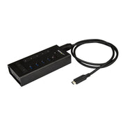 StarTech 7-Port USB-C Hub 2x USB-C 5x USB-A Self-Powered USB 3.0