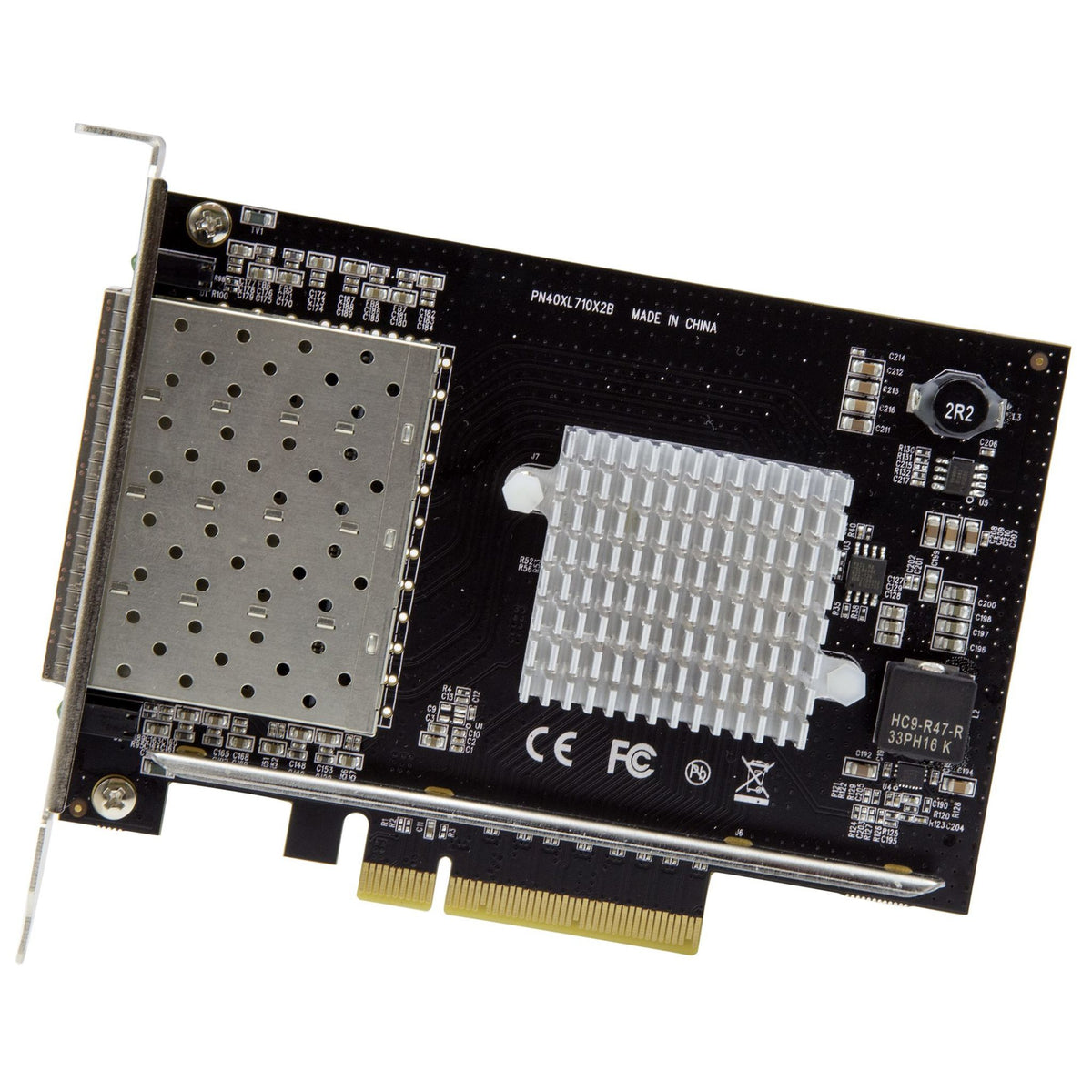 StarTech.com 10Gigabit Ethernet Card PCI Express x8 4Port SFP+ Optical Fiber
