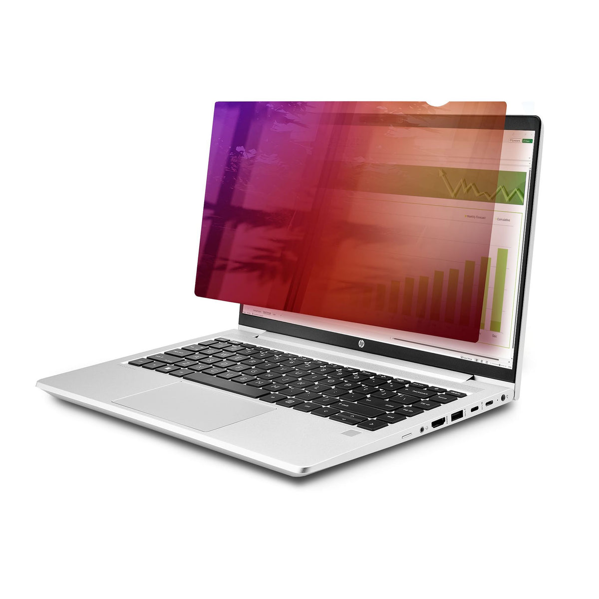 StarTech.com 14" 16:9 Gold Gloss Laptop Privacy Screen +/-30° View Angle