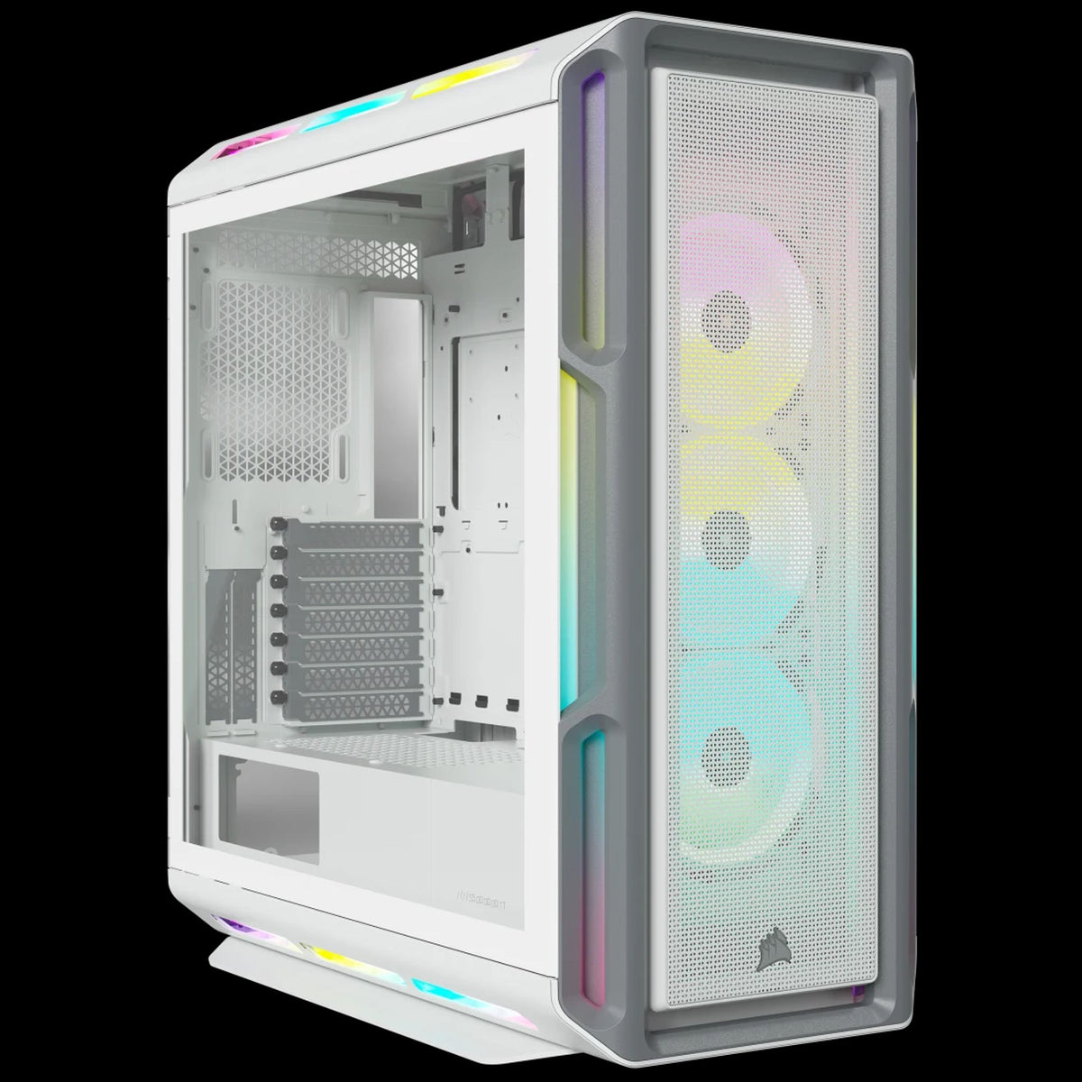 Corsair iCUE 5000T RGB ATX Mid-Tower Case White USB-C 160LED tl:c36c46a4