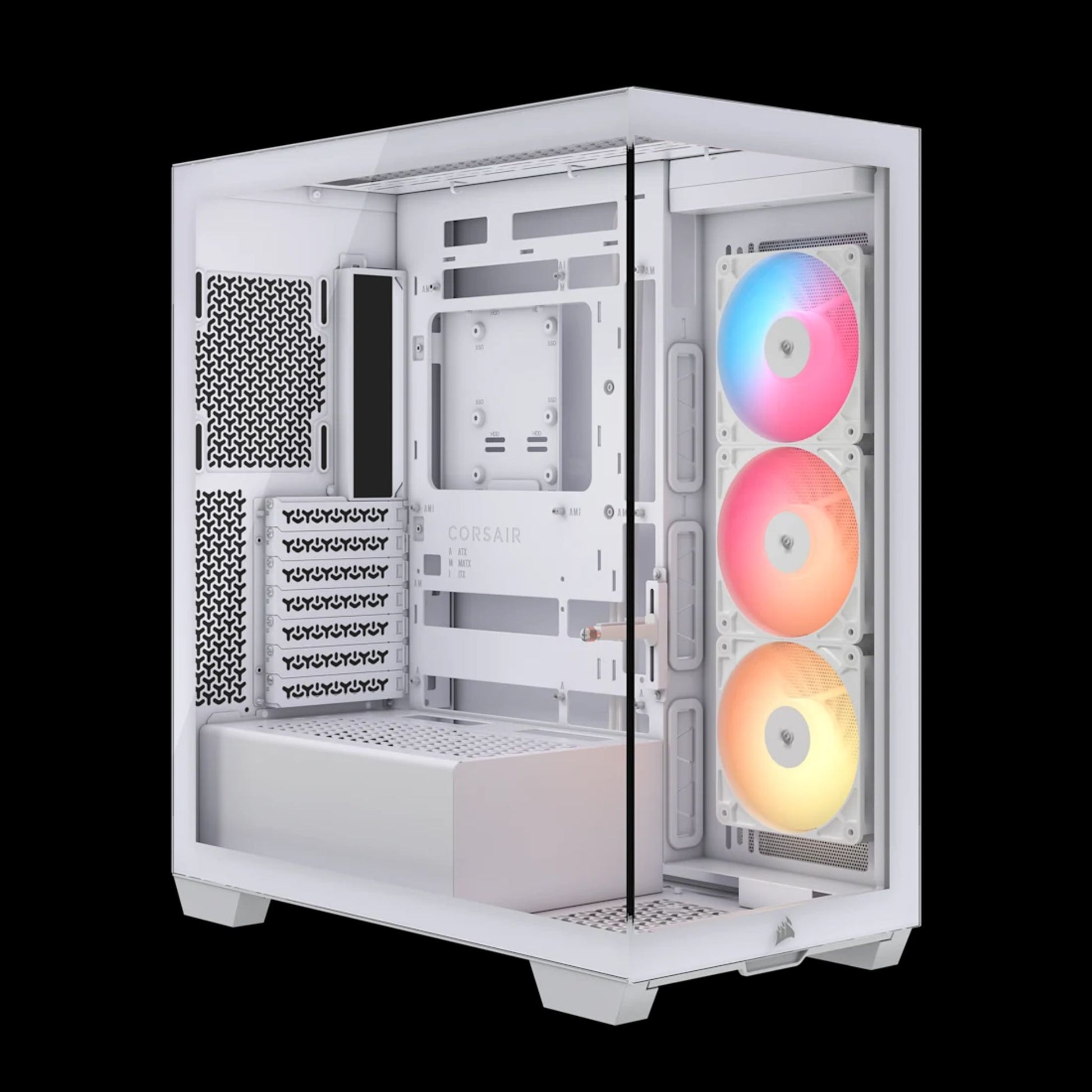 Corsair 3500X RS-R ARGB White Mid-Tower Case ATX/E-ATX Tempered Glass USB-C tl:6869033
