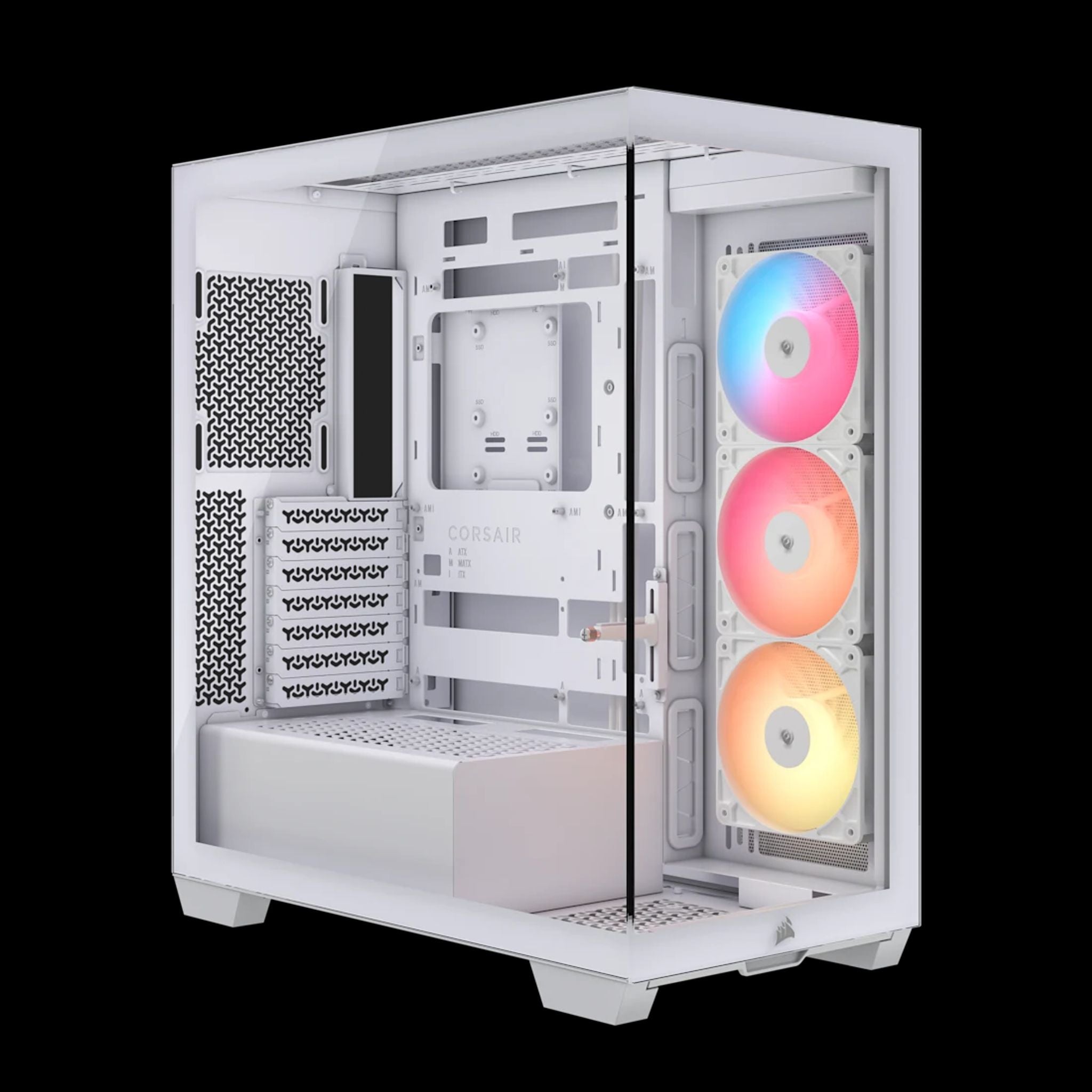 Corsair 3500X RS-R ARGB White Mid-Tower Case ATX/E-ATX Tempered Glass USB-C tl:6869033