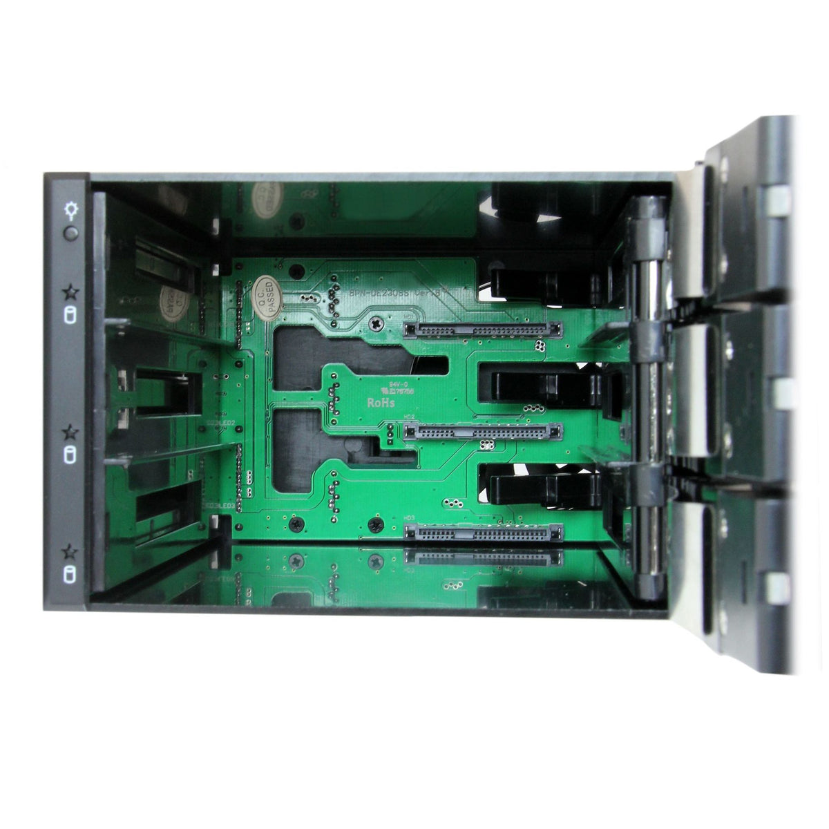 StarTech.com 5.25" SAS/SATA/600 Internal Drive Enclosure Black