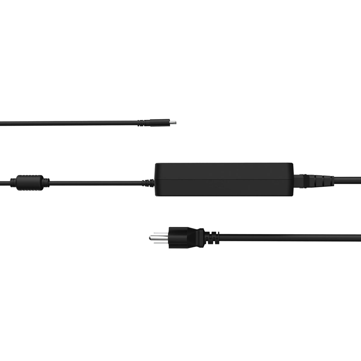 j5create JUP34108 AC Adapter 1 USB 2 USB-C 1.2m Cable Black
