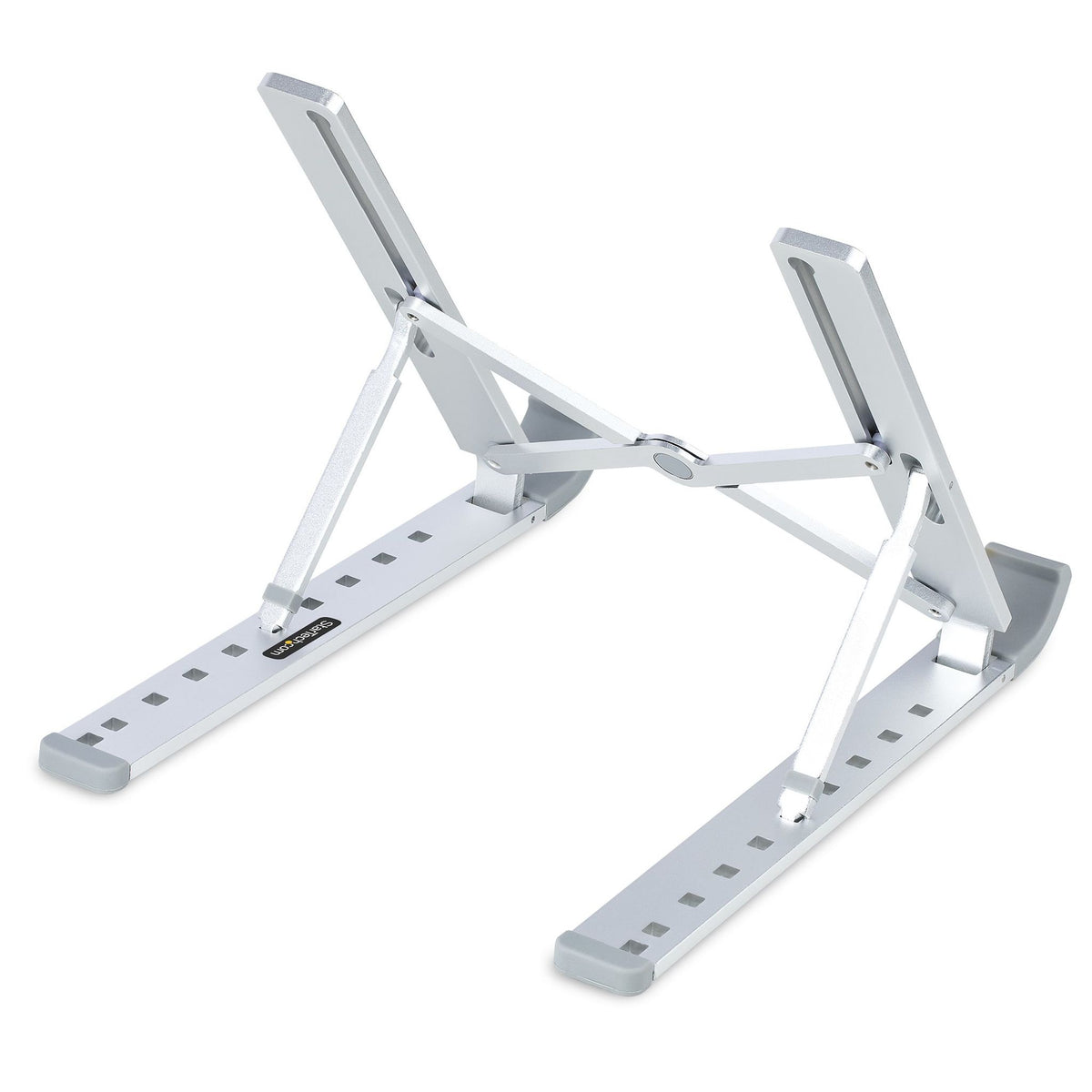 StarTech Foldable Laptop Riser Stand Adjustable Aluminum 9 Tilt Angles 22lb