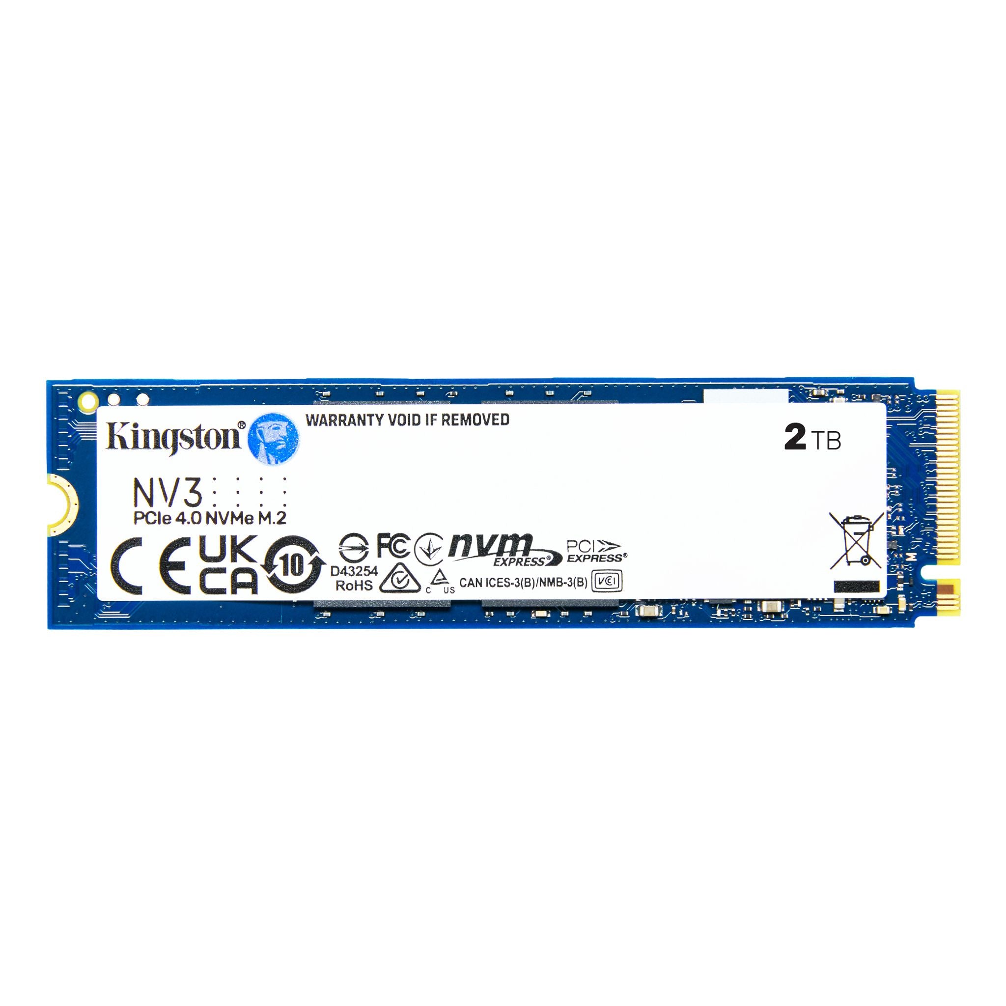 Kingston SNV3S NV3 2TB PCIe 4.0x4 NVMe M.2 SSD 6000/5000MB/s tl:b602f57c