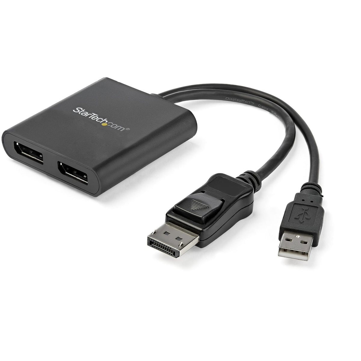 StarTech.com Dual-Monitor DisplayPort 1.2 2-Port MST Hub 4K 30Hz Splitter