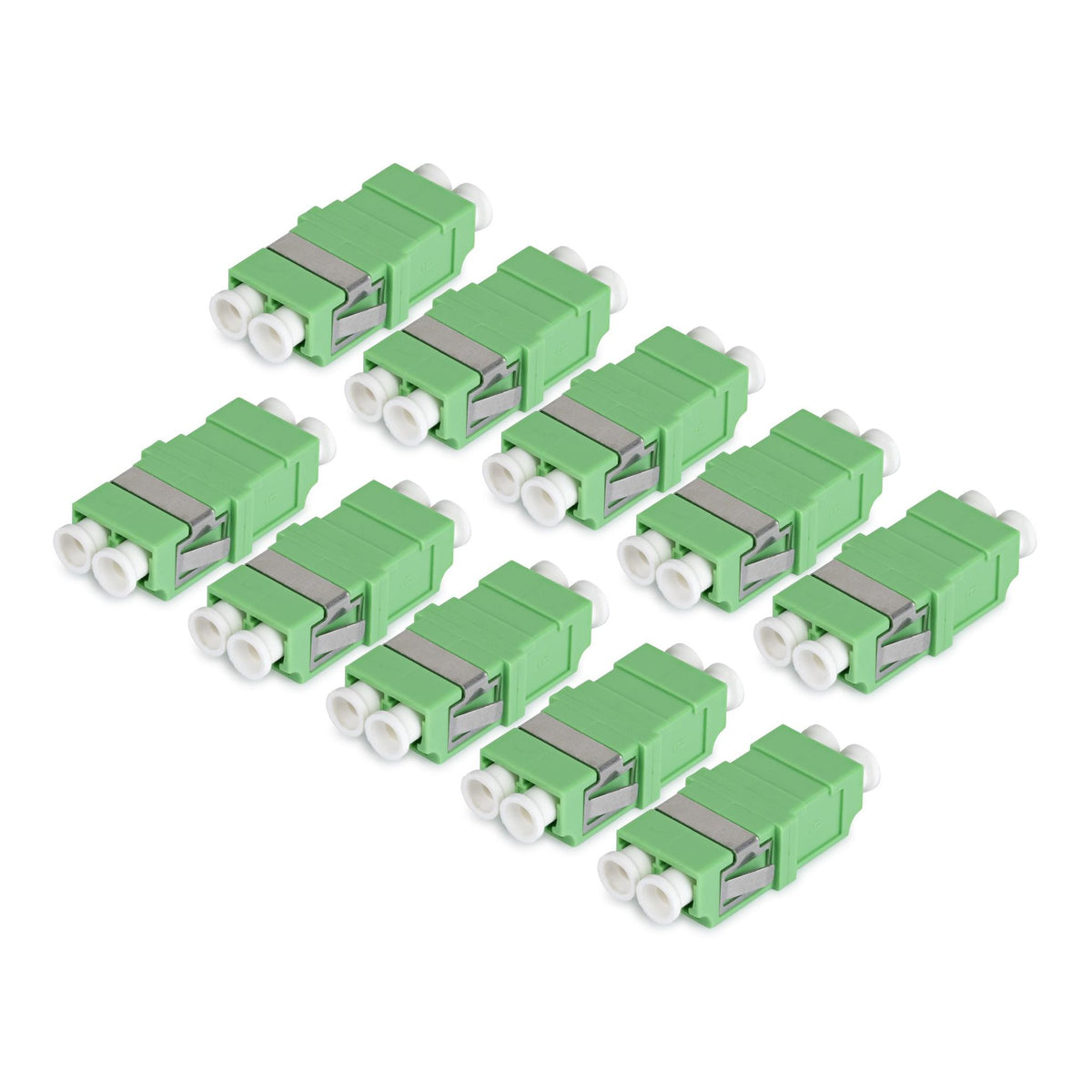 StarTech LC to LC SC Footprint Coupler 10 Pack OS2 Single Mode