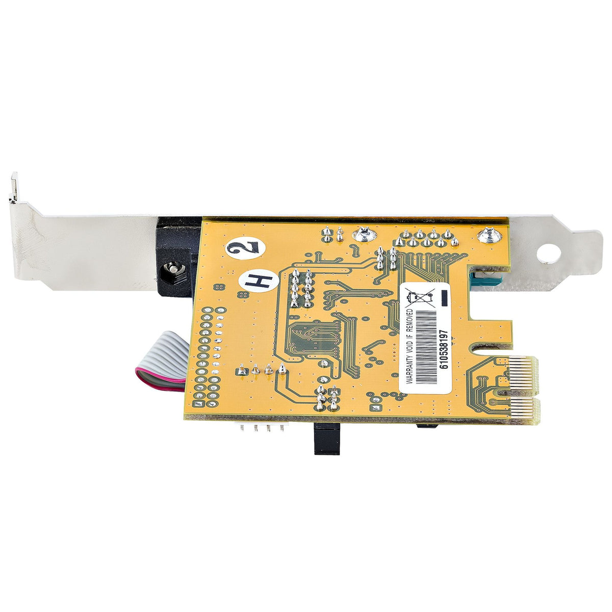 StarTech.com Serial Adapter PCI Express x1 2 Port RS-232