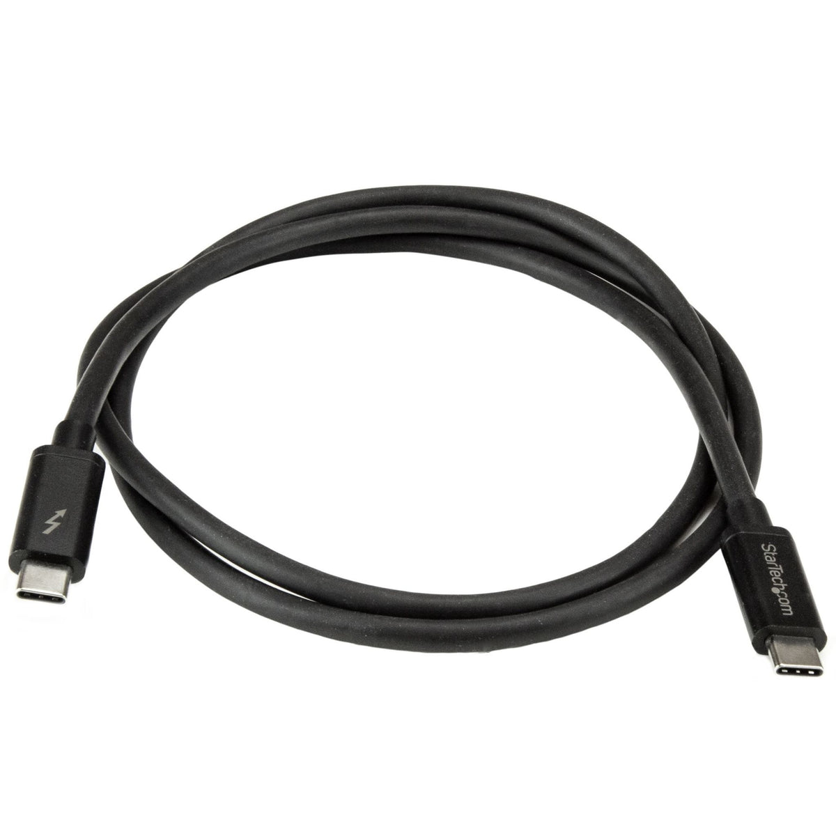 StarTech.com 1m Thunderbolt 3 Cable 20Gbps 100W PD 4K USB-C-Compatible